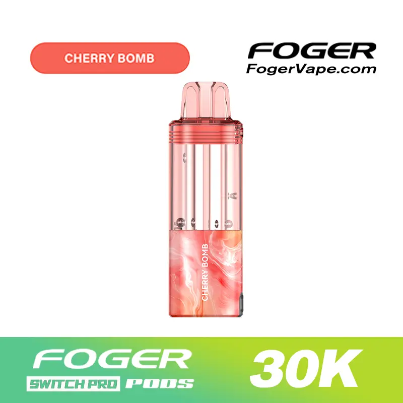 Foger Cherry Bomb Flavor β The Switch Pro 30K Pod.