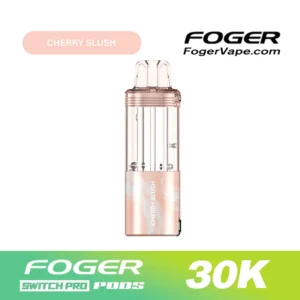 Foger Cherry Slush Flavor — Switch Pro 30K Refill Pod.