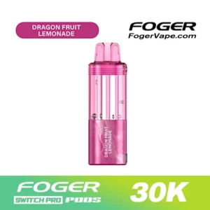 Foger Dragon Fruit Lemonade Flavor — The Switch Pro 30K Pod.