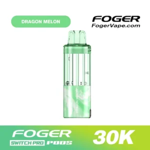 Foger Dragon Melon Flavor — The Switch Pro 30K Pod.
