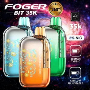 Foger Strawberry Freezer Jam Flavor β Bit 35K Disposable Vape.