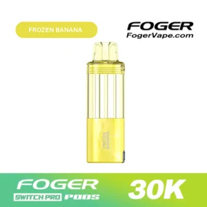 Foger Frozen Banana Flavor — Pod & Kit, One Flavor.