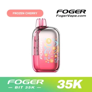 Foger Frozen Cherry Flavor — Bit 35K Disposable Vape.