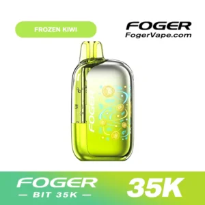 Foger Frozen Kiwi Flavor — Bit 35K Disposable Vape.