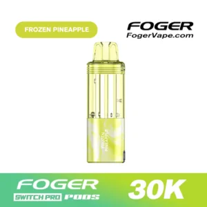 Foger Frozen Pineapple Flavor β Switch Pro 30K Refill Pod.
