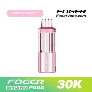 Foger Juicy Peach Ice Flavor β Pod & Kit, One Flavor.