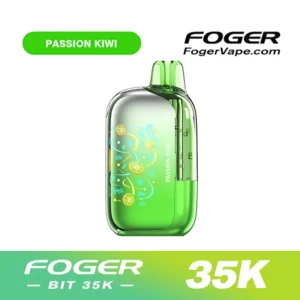 Foger Passion Kiwi Flavor — Bit 35K Disposable Vape.