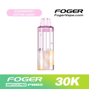 Foger Strawberry Cotton Candy Flavor β Switch Pro 30K Pod.