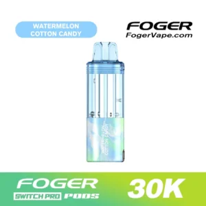 Foger Watermelon Cotton Candy Flavor β The Switch Pro 30K Pod.