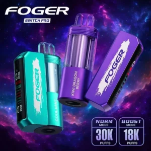 Foger Switch Pro 30K Vape Kit (Fogger) β Power Bank + Pod.