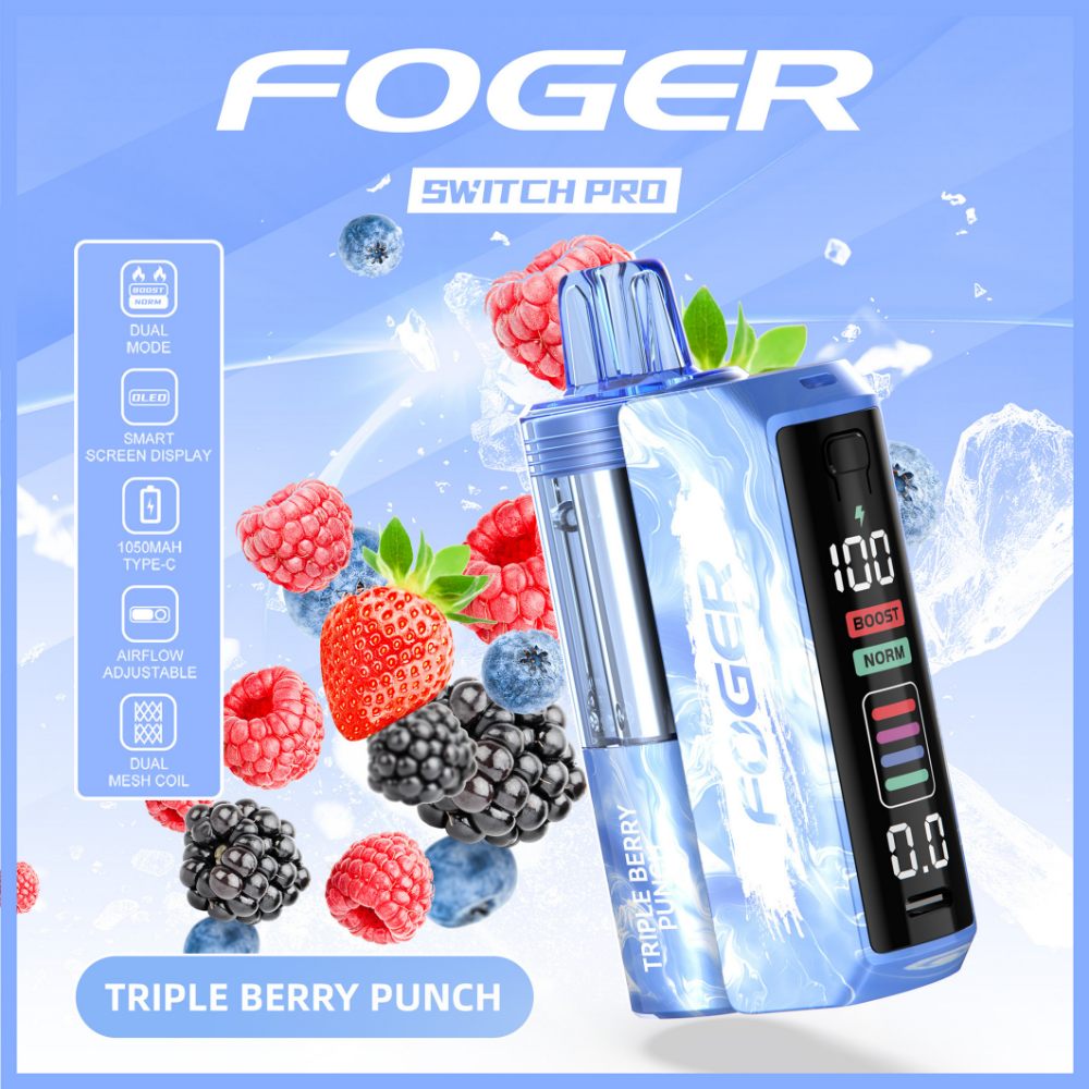 Triple Berry Punch – Foger Switch Pro Kit