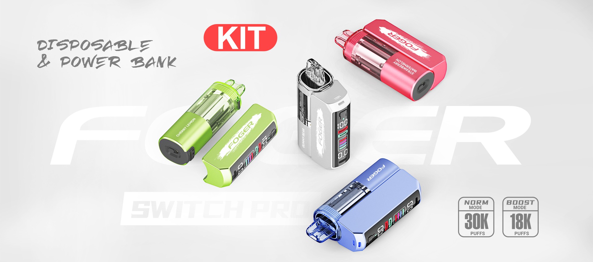 Foger Switch Pro kit visual