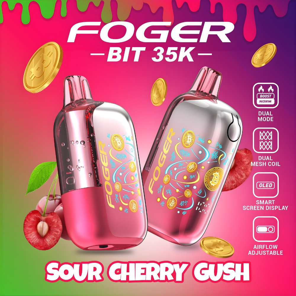 Sour Cherry Gush – Foger Bit 35K