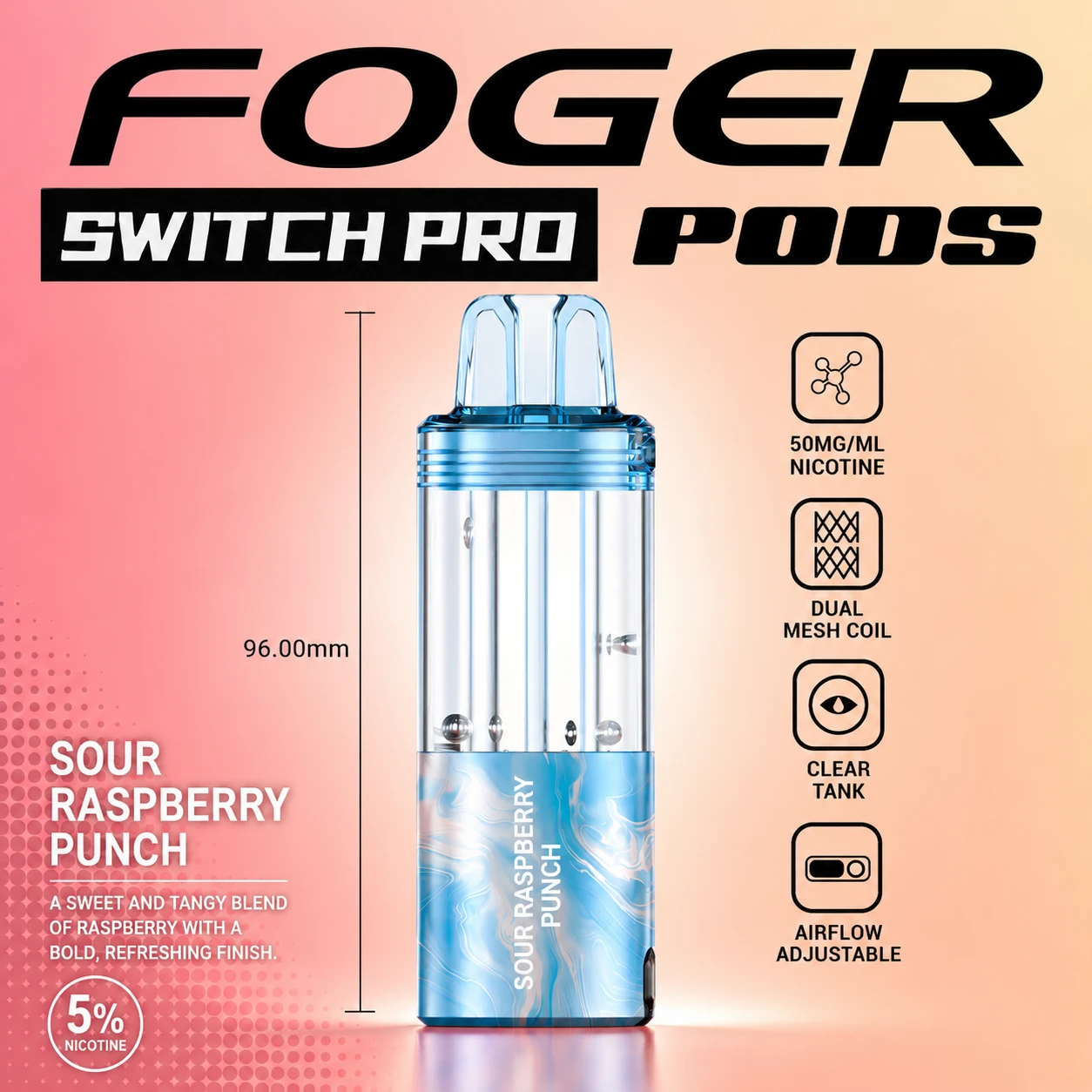 Sour Raspberry Punch – Foger Switch Pro Pod