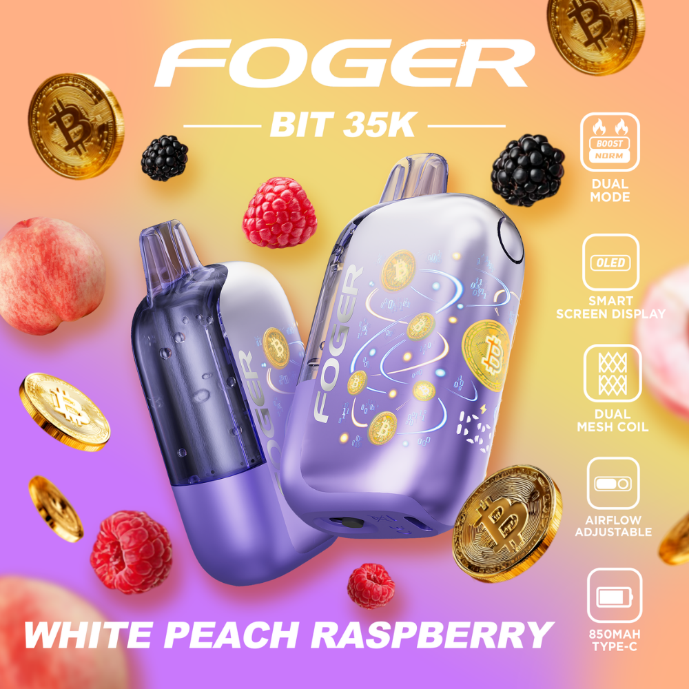 White Peach Raspberry – Foger Bit 35K